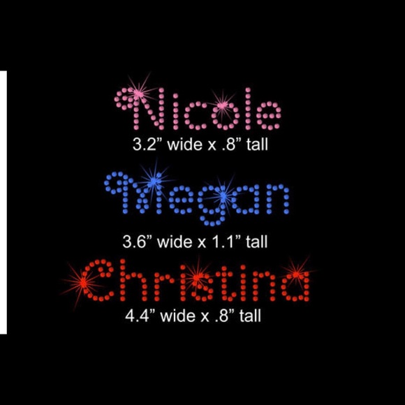 Customize Rhinestone t-shirts - Picture 2 of 8